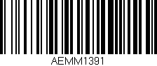 Código de barras (EAN, GTIN, SKU, ISBN): 'AEMM1391'