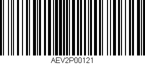 Código de barras (EAN, GTIN, SKU, ISBN): 'AEV2P00121'