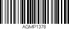 Código de barras (EAN, GTIN, SKU, ISBN): 'AGMP1378'