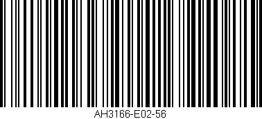 Código de barras (EAN, GTIN, SKU, ISBN): 'AH3166-E02-56'