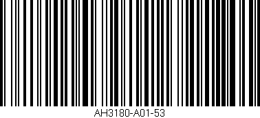 Código de barras (EAN, GTIN, SKU, ISBN): 'AH3180-A01-53'