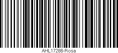 Código de barras (EAN, GTIN, SKU, ISBN): 'AHL17286-Rosa'