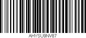 Código de barras (EAN, GTIN, SKU, ISBN): 'AHYSU9NV87'