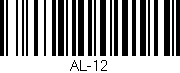 Código de barras (EAN, GTIN, SKU, ISBN): 'AL-12'