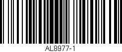 Código de barras (EAN, GTIN, SKU, ISBN): 'AL8977-1'