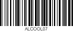 Código de barras (EAN, GTIN, SKU, ISBN): 'ALCOOL07'