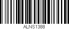 Código de barras (EAN, GTIN, SKU, ISBN): 'ALNS1388'