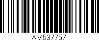 Código de barras (EAN, GTIN, SKU, ISBN): 'AM537757'