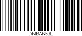 Código de barras (EAN, GTIN, SKU, ISBN): 'AMBAR59L'