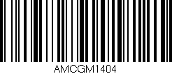 Código de barras (EAN, GTIN, SKU, ISBN): 'AMCGM1404'