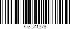 Código de barras (EAN, GTIN, SKU, ISBN): 'AMLS1376'