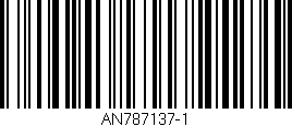 Código de barras (EAN, GTIN, SKU, ISBN): 'AN787137-1'