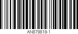 Código de barras (EAN, GTIN, SKU, ISBN): 'AN879818-1'