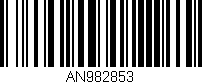Código de barras (EAN, GTIN, SKU, ISBN): 'AN982853'