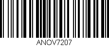 Código de barras (EAN, GTIN, SKU, ISBN): 'ANOV7207'