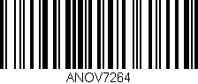 Código de barras (EAN, GTIN, SKU, ISBN): 'ANOV7264'