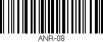 Código de barras (EAN, GTIN, SKU, ISBN): 'ANR-08'