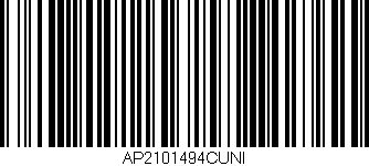 Código de barras (EAN, GTIN, SKU, ISBN): 'AP2101494CUNI'