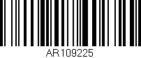 Código de barras (EAN, GTIN, SKU, ISBN): 'AR109225'