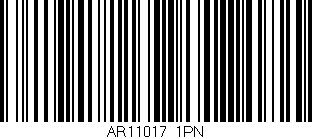 Código de barras (EAN, GTIN, SKU, ISBN): 'AR11017/1PN'