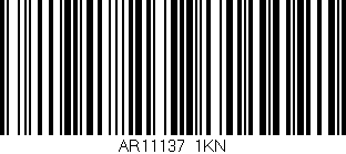 Código de barras (EAN, GTIN, SKU, ISBN): 'AR11137/1KN'