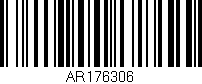 Código de barras (EAN, GTIN, SKU, ISBN): 'AR176306'