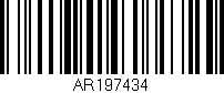 Código de barras (EAN, GTIN, SKU, ISBN): 'AR197434'