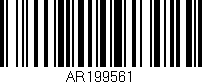 Código de barras (EAN, GTIN, SKU, ISBN): 'AR199561'