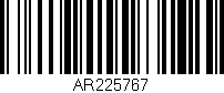 Código de barras (EAN, GTIN, SKU, ISBN): 'AR225767'