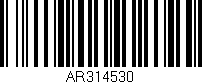 Código de barras (EAN, GTIN, SKU, ISBN): 'AR314530'
