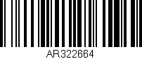 Código de barras (EAN, GTIN, SKU, ISBN): 'AR322664'