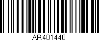 Código de barras (EAN, GTIN, SKU, ISBN): 'AR401440'