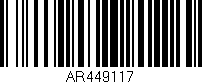 Código de barras (EAN, GTIN, SKU, ISBN): 'AR449117'