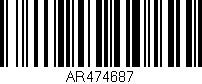 Código de barras (EAN, GTIN, SKU, ISBN): 'AR474687'