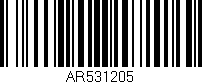 Código de barras (EAN, GTIN, SKU, ISBN): 'AR531205'
