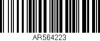 Código de barras (EAN, GTIN, SKU, ISBN): 'AR564223'