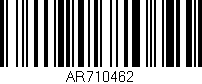 Código de barras (EAN, GTIN, SKU, ISBN): 'AR710462'