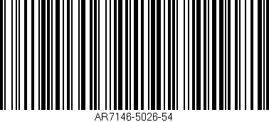 Código de barras (EAN, GTIN, SKU, ISBN): 'AR7146-5026-54'