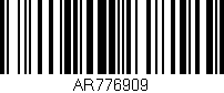 Código de barras (EAN, GTIN, SKU, ISBN): 'AR776909'