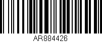 Código de barras (EAN, GTIN, SKU, ISBN): 'AR884426'
