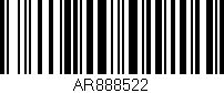 Código de barras (EAN, GTIN, SKU, ISBN): 'AR888522'