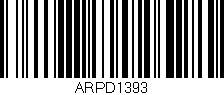 Código de barras (EAN, GTIN, SKU, ISBN): 'ARPD1393'