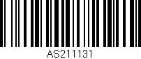 Código de barras (EAN, GTIN, SKU, ISBN): 'AS211131'