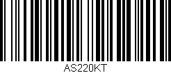 Código de barras (EAN, GTIN, SKU, ISBN): 'AS220KT'