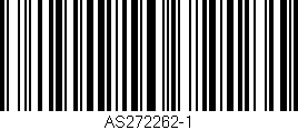 Código de barras (EAN, GTIN, SKU, ISBN): 'AS272262-1'