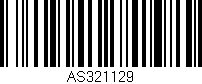 Código de barras (EAN, GTIN, SKU, ISBN): 'AS321129'