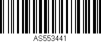 Código de barras (EAN, GTIN, SKU, ISBN): 'AS553441'