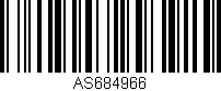 Código de barras (EAN, GTIN, SKU, ISBN): 'AS684966'