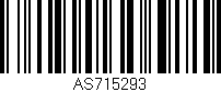 Código de barras (EAN, GTIN, SKU, ISBN): 'AS715293'