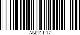 Código de barras (EAN, GTIN, SKU, ISBN): 'AS8311-17'